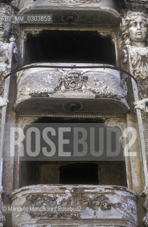 Bari, Italy, 1992. Petruzzelli Theater after the fire / Bari, 1992. Il Teatro Petruzzelli dopo lincendio - ©Marcello Mencarini/Rosebud2