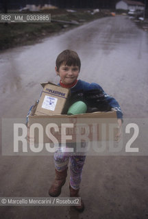 Resnik (Croatia), 1992. Refugee camp / Resnik (Croazia), 1992. Campo profughi - ©Marcello Mencarini/Rosebud2