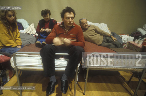 ZAGREB (Croatia), a refugee field, about 1992 / ZAGABRIA, campo profughi, 1992 circa ©Marcello Mencarini/Rosebud2