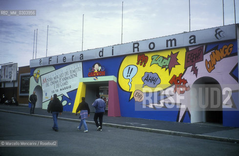 Rome Trade Fair, May 1994. Comics market show / Fiera di Roma, maggio 1994. Mostra mercato del fumetto - ©Marcello Mencarini/Rosebud2