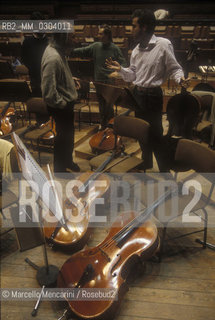 Rome, about 1995, Santa Cecilia Academy Orchestra / Roma, 1995 circa. Orchestra dellAccademia di Santa Cecilia - ©Marcello Mencarini/Rosebud2