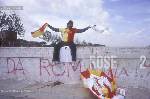 Fan of Roma Football Club / Tifoso della Roma - ©Marcello Mencarini/Rosebud2