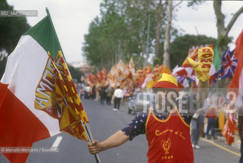 Fan of Roma Football Club / Tifoso della Roma - ©Marcello Mencarini/Rosebud2