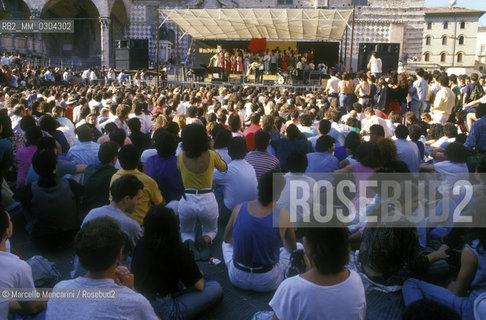 Perugia, Umbria Jazz about 1985 / Perugia, Umbria Jazz 1985 circa - ©Marcello Mencarini/Rosebud2