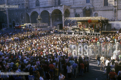 Perugia, Umbria Jazz about 1985 / Perugia, Umbria Jazz 1985 circa - ©Marcello Mencarini/Rosebud2