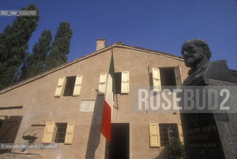 Roncole di Busseto (Parma). Birthplace of composer Giuseppe Verdi / Roncole di Busseto (Parma). Casa natale del compositore Giusepppe Verdi  - ©Marcello Mencarini/Rosebud2