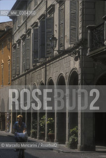 Palazzo Orlandi in Busseto (Parma). Giuseppe Verdi bought it in 1845 and went to live there in August 1849. Here he composed Luisa Miller, Stiffelio, Rigoletto and Il Trovatore / Palazzo Orlandi a Busseto (Parma). Il compositore Giuseppe Verdi lo comprò nel 1845 e andò a viverci nel 1849. Qui compose Luisa Miller. Stiffelio, Rigoletto e Il Trovatore - ©Marcello Mencarini/Rosebud2
