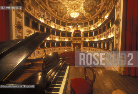 Verdi Theater in Busseto (Parma), birthplace of composer Giuseppe Verdi / Il teatro Verdi di Busseto (Parma), città natale del compositore Giuseppe verdi - ©Marcello Mencarini/Rosebud2
