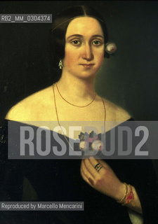 Soprano Giuseppina Strepponi (1815-1897), second wife of composer Giuseppe Verdi / Il soprano Giuseppina Strepponi (1815-1897), seconda moglie del compositore Giuseppe Verdi - Reproduced by Marcello Mencarini
/Rosebud2