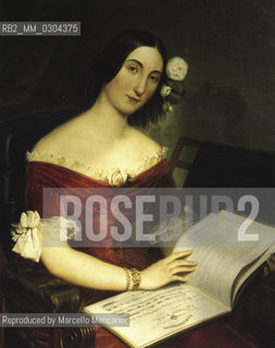 Soprano Giuseppina Strepponi (1815-1897), second wife of composer Giuseppe Verdi / Il soprano Giuseppina Strepponi (1815-1897), seconda moglie del compositore Giuseppe Verdi - Reproduced by Marcello Mencarini
/Rosebud2