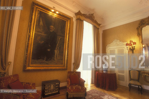 Milan, 2000. Room of the Grand Hotel et de Milan where composer Giuseppe Verdi died / Milano, 2000. Stanza al Grand Hotel et de Milan, dove morì il compositore Giuseppe Verdi - ©Marcello Mencarini/Rosebud2