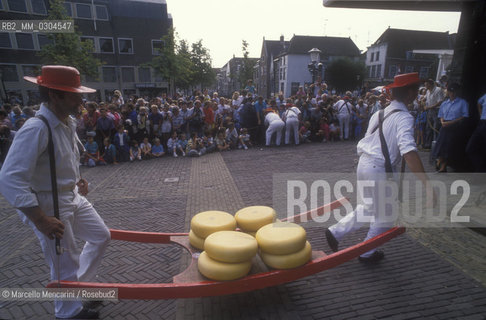 ALKMAAR (Netherlands), Cheese market / ALKMAAR (Olanda), Mercato del formaggio - ©Marcello Mencarini/Rosebud2