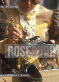 ALKMAAR (Netherlands), Dutch clogs / ALKMAAR (Olanda), zoccoli olandesi ©Marcello Mencarini/Rosebud2
