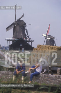 EDAM (Netherlands), Windmills / EDAM (Olanda), Mulini a vento - ©Marcello Mencarini/Rosebud2