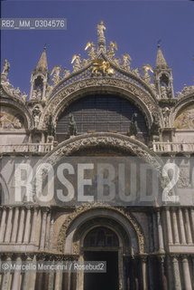 Venice, 1998. Facade of the St. Marks Basilica / Venezia, 1998. Facciata della basilica di San Marco - ©Marcello Mencarini/Rosebud2