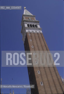 Venice, 1998. St. Marks Bell Tower in St. Marks Square / Venezia, 1998. Il campanile di san Marco in piazza San Marco - ©Marcello Mencarini/Rosebud2