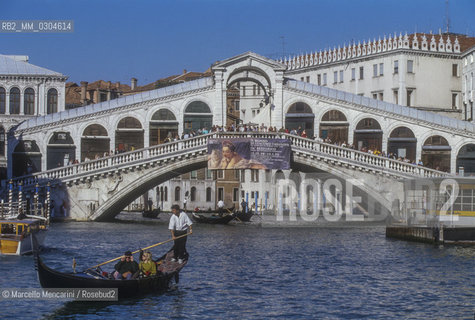 Venice, 1998. Rialto Bridge / Venezia, 1998. Ponte di Rialto - ©Marcello Mencarini/Rosebud2