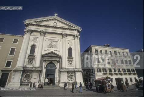 Venice, 1998. Church of St. Mary of the Pity / Venezia, 1998. Chiesa di Santa Maria della Pietà - ©Marcello Mencarini/Rosebud2