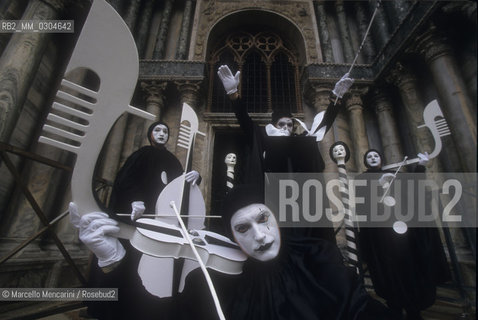 Venice  Carnival 1998. Masks / Carnevale di Venezia 1998. Maschere - ©Marcello Mencarini/Rosebud2