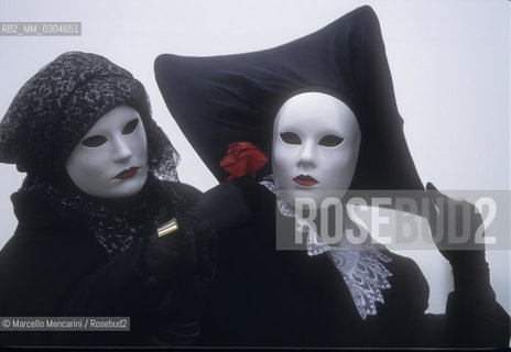 Venice  Carnival 1998. Masks / Carnevale di Venezia 1998. Maschere - ©Marcello Mencarini/Rosebud2
