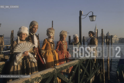 Venice  Carnival 1998. Masks / Carnevale di Venezia 1998. Maschere - ©Marcello Mencarini/Rosebud2