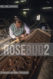 Venice 1998. Squero (gondola yard) / Venezia 1998. Squero (cantiere dove si costruiscono le gondole) - ©Marcello Mencarini/Rosebud2