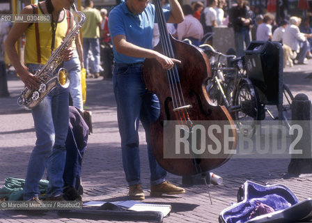 AMSTERDAM, street artists / AMSTERDAM, artisti di strada - ©Marcello Mencarini/Rosebud2