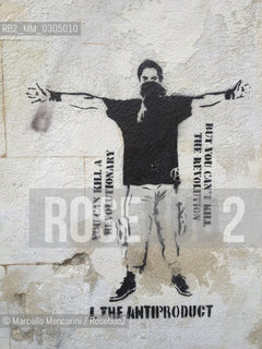 France, Provence, 2012. Graffiti in Arles / Francia, Provenza, 2012. Graffiti ad Arles - ©Marcello Mencarini/Rosebud2
