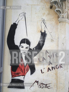 France, Provence, 2012. Graffiti in Arles / Francia, Provenza, 2012. Graffiti ad Arles - ©Marcello Mencarini/Rosebud2