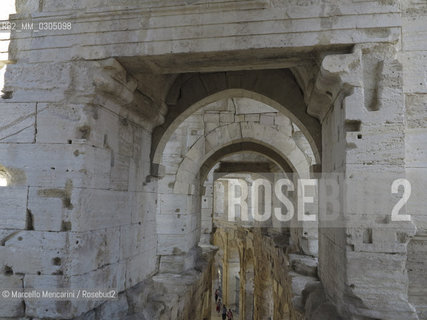 Arles, France, 2013. Interior view of the Arena / Arles, Francia, 2013. Interno dellArena - ©Marcello Mencarini/Rosebud2