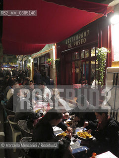 Arles, Provence, El Paseo Restaurant in rue des Thermes / Arles, Provenza, ristorante El Paseo in rue des Thermes - 2014 Marcello mencarini
 ©Marcello Mencarini/Rosebud2