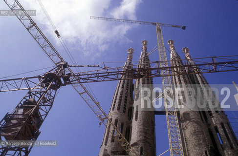 BARCELONA, 1983. Sagrada Familia - ©Marcello Mencarini/Rosebud2