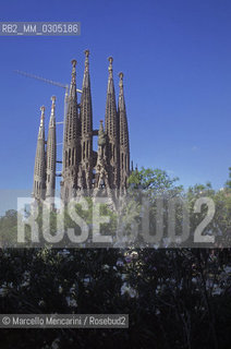 BARCELONA, 1983. Sagrada Familia - ©Marcello Mencarini/Rosebud2