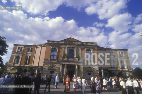 Bayreuth Festspielhaus (1993) / Festspielhaus di Bayreuth (1993) - ©Marcello Mencarini/Rosebud2