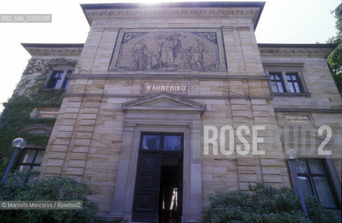 Wahnfried House, where Richard Wagner lived in Bayreuth / Villa Wahnfried, dove visse Richard Wagner a Bayreuth - ©Marcello Mencarini/Rosebud2
