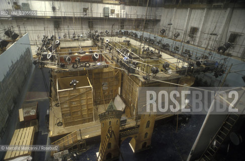 Postdam (Germany), 1989. Filmstudio Babelsberg, located in Babelsberg district, is the oldest large-scale film studio in the world / Postdam (Germania). Filmstudio Babel sono stati i primi studi cinematografici al mondo. Si trovano ne quartiere Babelsberg - ©Marcello Mencarini/Rosebud2