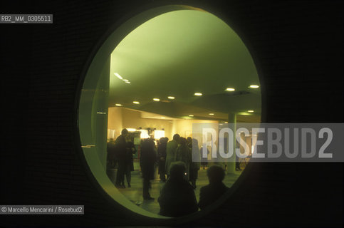 West Berlin, 1989. The Berlin Philharmonie (Berlin Philharmonic Hall), interior view / Berlino Ovest, 1989. Interno della Filarmonica di Berlino (Berlin Philharmonie) - ©Marcello Mencarini/Rosebud2