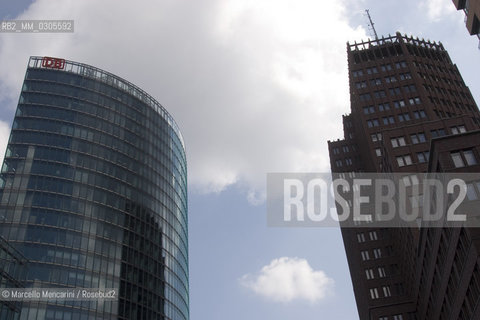 Berlin, 2005. Buildings on Potsdamer Platz / Berlino, 2005. Edifici in Postdamer Platz - ©Marcello Mencarini/Rosebud2