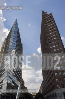 Berlin, 2005. Buildings on Potsdamer Platz / Berlino, 2005. Edifici in Postdamer Platz - ©Marcello Mencarini/Rosebud2