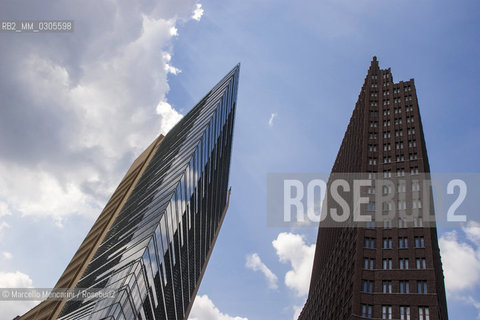 Berlin, 2005. Buildings on Potsdamer Platz / Berlino, 2005. Edifici in Postdamer Platz - ©Marcello Mencarini/Rosebud2