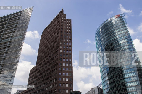 Berlin, 2005. Buildings on Potsdamer Platz / Berlino, 2005. Edifici in Postdamer Platz - ©Marcello Mencarini/Rosebud2