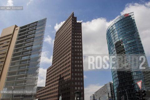 Berlin, 2005. Buildings on Potsdamer Platz / Berlino, 2005. Edifici in Postdamer Platz - ©Marcello Mencarini/Rosebud2