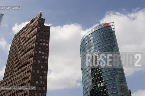 Berlin, 2005. Buildings on Potsdamer Platz / Berlino, 2005. Edifici in Postdamer Platz - ©Marcello Mencarini/Rosebud2