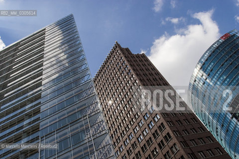 Berlin, 2005. Buildings on Potsdamer Platz / Berlino, 2005. Edifici in Postdamer Platz - ©Marcello Mencarini/Rosebud2