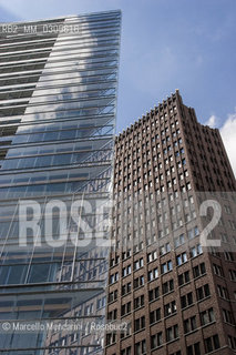 Berlin, 2005. Buildings on Potsdamer Platz / Berlino, 2005. Edifici in Postdamer Platz - ©Marcello Mencarini/Rosebud2