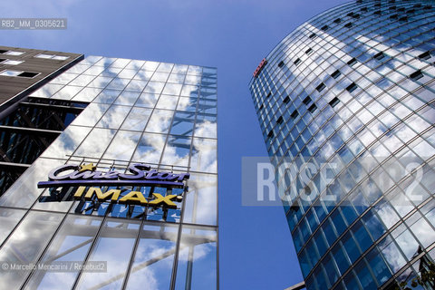 Berlin, 2005. The Imax Theater in the Sony Center at Postdamer Platz / Berlino, 2005. LImax Theater nel Sony Center in Postdamer Platz - ©Marcello Mencarini/Rosebud2