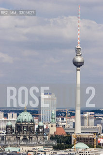 Berlin panorama from the Daimler building in Potsdamer Platz (20005) / Panorama di Berlino dal palazzo Daimler in Postdamer Platz (2005) - ©Marcello Mencarini/Rosebud2