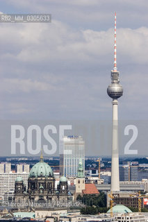 Berlin panorama from the Daimler building in Potsdamer Platz (20005) / Panorama di Berlino dal palazzo Daimler in Postdamer Platz (2005) - ©Marcello Mencarini/Rosebud2