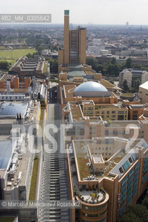Berlin, 2005. Aerial view of Potsdamer Platz / Berlino, 2005. Veduta aerea di Postdamer Platz - ©Marcello Mencarini/Rosebud2