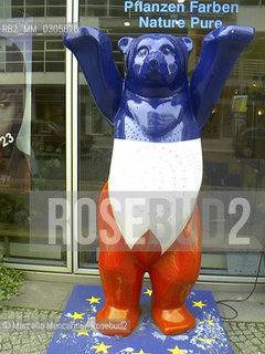 Berlin, 2005. The bear symbol of the city / Berlino, 2005. Lorso simbolo della città - ©Marcello Mencarini/Rosebud2